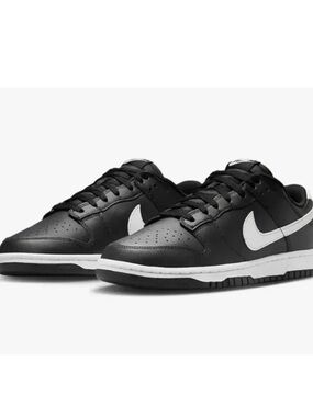 Nike Dunk Low 'Black Panda 2.0' Black/Black-White-White Size 9.5
